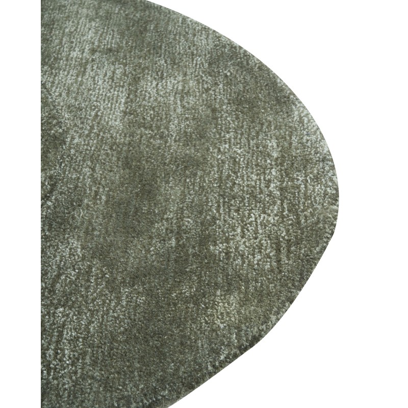 Dywan z wiskozy 160 x 230 cm zielony MASSO Dywan z wiskozy 160 x 230 cm zielony MASSO