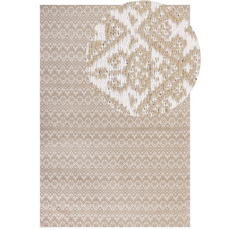 Dywan z juty 200 x 300 cm beżowy ATIMA