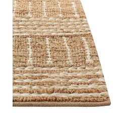 Dywan z juty 160 x 230 cm beżowy KAMBERLI Dywan z juty 160 x 230 cm beżowy KAMBERLI