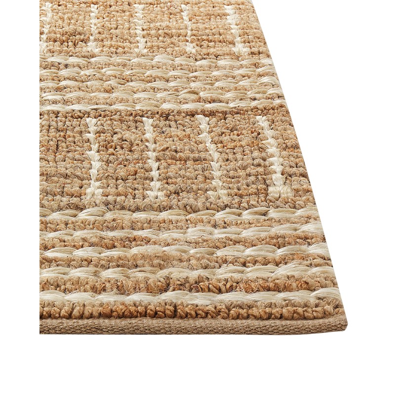 Dywan z juty 160 x 230 cm beżowy KAMBERLI Dywan z juty 160 x 230 cm beżowy KAMBERLI