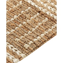 Dywan z juty 160 x 230 cm beżowy KAMBERLI Dywan z juty 160 x 230 cm beżowy KAMBERLI