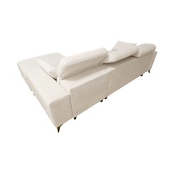 Ecksofa Ballagio I mit Schlaffunktion aus dem Stoff Plecionka, Spring 1110 - Schönheit und Funktionalität in einem!