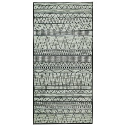 Dywan 80 x 150 cm czarno-szary KEBAN Dywan 80 x 150 cm czarno-szary KEBAN