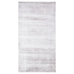 Dywan z wiskozy 80 x 150 cm jasnoszary GESI II Dywan z wiskozy 80 x 150 cm jasnoszary GESI II