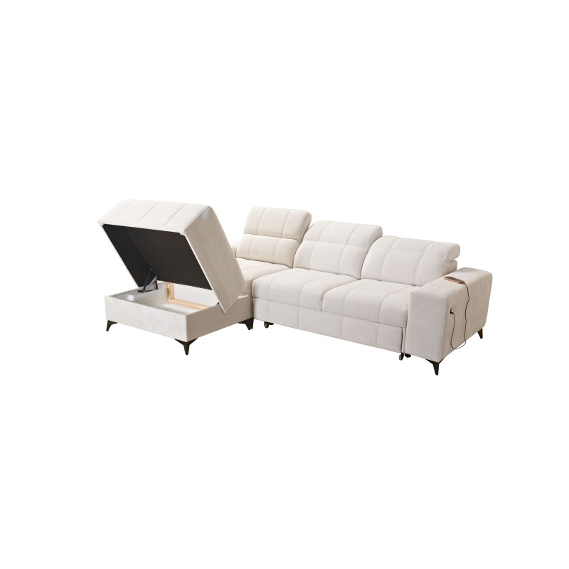 Ballagio I corner sofa with a sleeping function made from Plecionka fabric, Spring 1115 - beauty and functionality in one! Ballagio I corner sofa with a sleeping function made from Plecionka fabric, Spring 1115 - beauty and functionality in one!