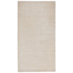 Dywan z wiskozy 80 x 150 cm jasnobeżowy GESI II Dywan z wiskozy 80 x 150 cm jasnobeżowy GESI II