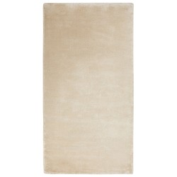 Dywan z wiskozy 80 x 150 cm beżowy GESI II Dywan z wiskozy 80 x 150 cm beżowy GESI II