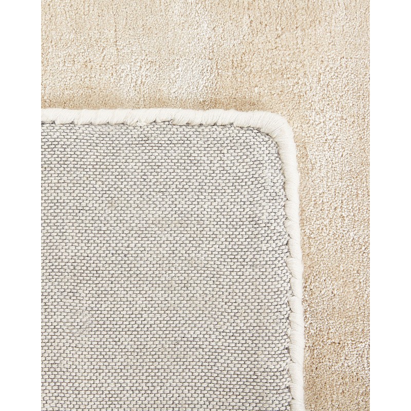 Dywan z wiskozy 80 x 150 cm beżowy GESI II Dywan z wiskozy 80 x 150 cm beżowy GESI II