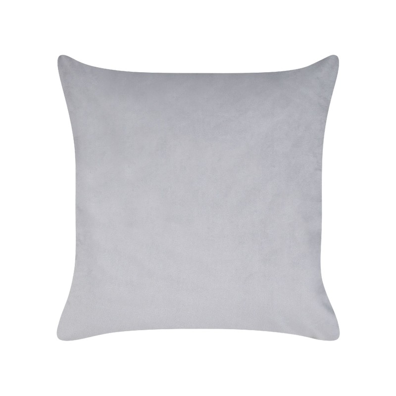 2 welurowe poduszki dla dzieci w sowy 45 x 45 cm szare OPHRYS 2 welurowe poduszki dla dzieci w sowy 45 x 45 cm szare OPHRYS