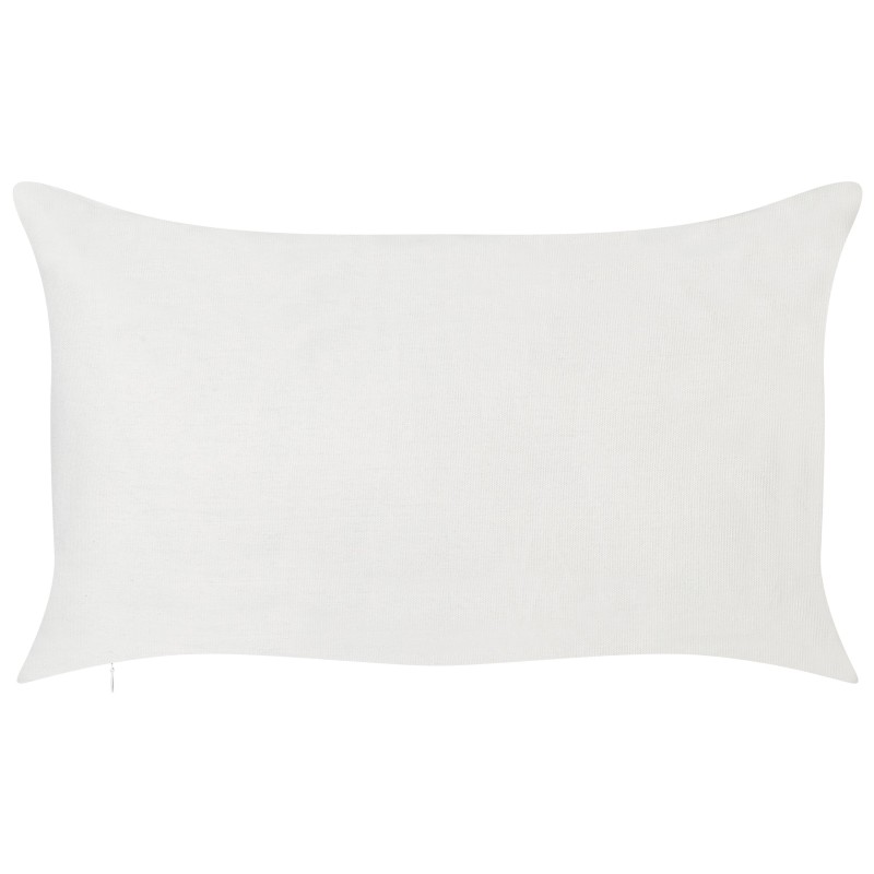 Zestaw 2 poduszek dekoracyjnych ZALEYA Bawełna 30 x 50 cm Biały Wzór kwiatowy Zestaw 2 poduszek dekoracyjnych ZALEYA Bawełna 30 x 50 cm Biały Wzór kwiatowy
