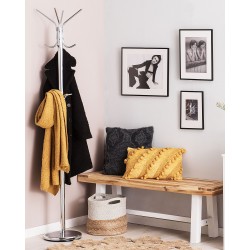 Wieszak na ubrania CLAXTON Srebrny