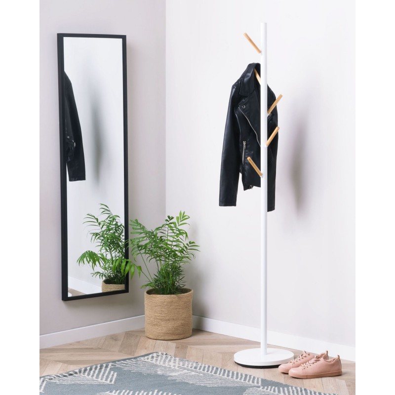 Wieszak na ubrania ALBIN Biały