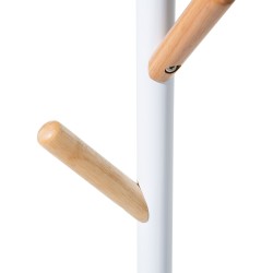 Wieszak na ubrania ALBIN Biały