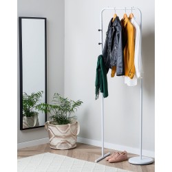 Wieszak na ubrania BENTON Biały