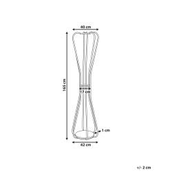 Wieszak na ubrania ORDWAY Srebrny