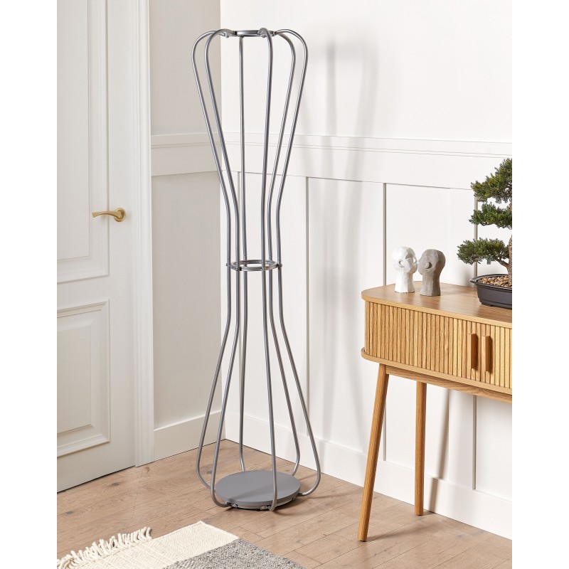 Wieszak na ubrania ORDWAY Srebrny