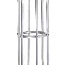 Wieszak na ubrania ORDWAY Srebrny