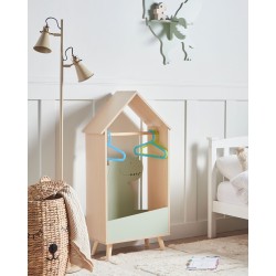 Wieszak na ubrania DURANGO Jasnobrązowy