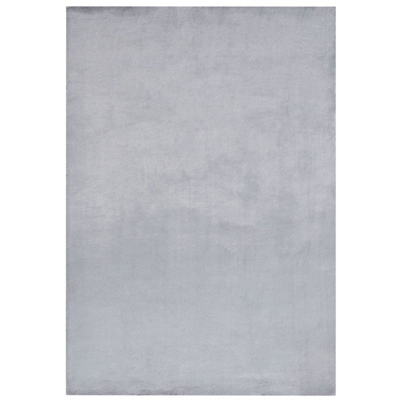Dywan sztuczne futro królika 160 x 230 cm szary MIRPUR
