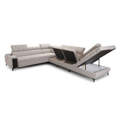 Venna XII corner sofa with a sleeping function and USB port - elegance and functionality in one! Venna XII corner sofa with a sleeping function and USB port - elegance and functionality in one!