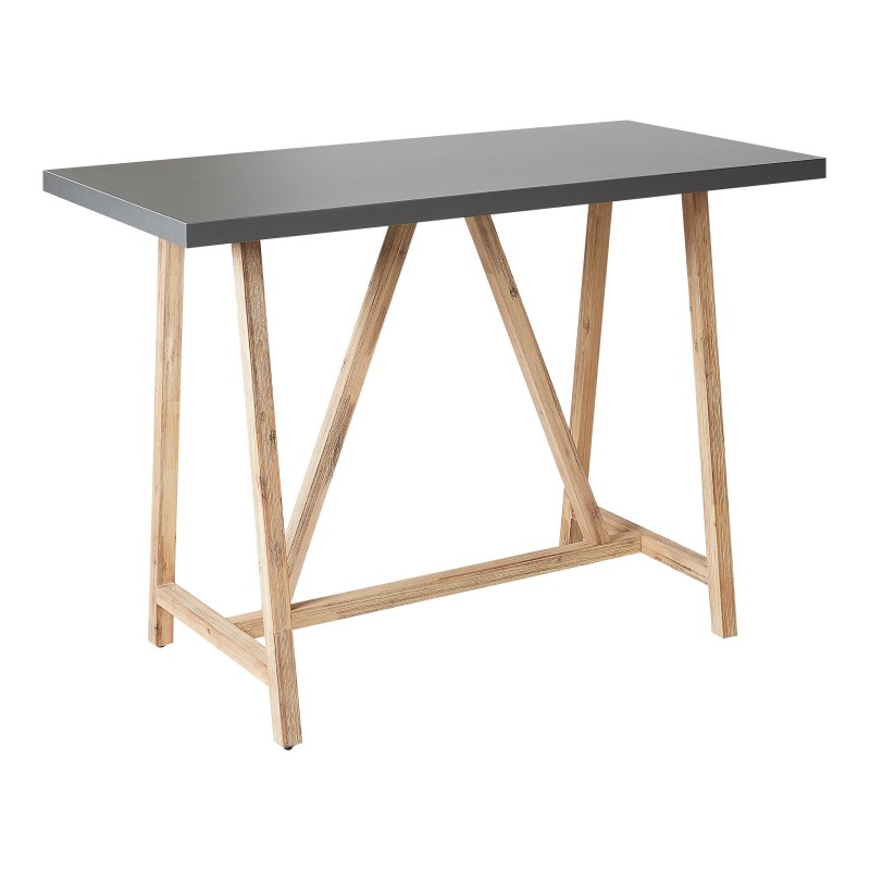 Stół ogrodowy TALAMONE 70 cm 140 cm Szary