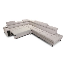 Venna XII corner sofa with a sleeping function and USB port - elegance and functionality in one! Venna XII corner sofa with a sleeping function and USB port - elegance and functionality in one!
