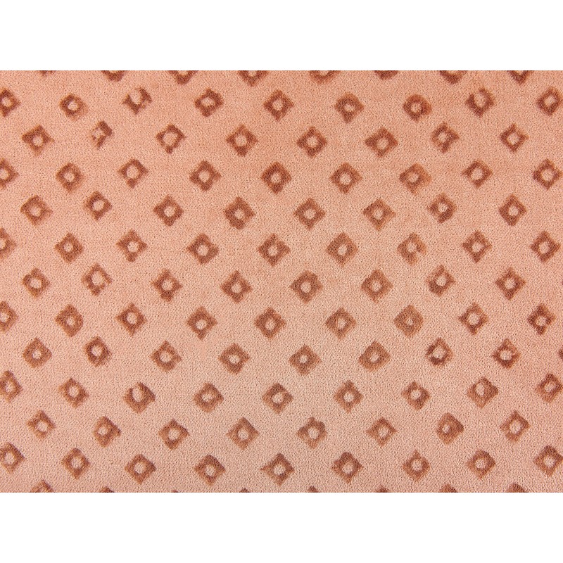 Poduszka dekoracyjna RHODOCOMA Welur 45 x 45 cm Różowy Wzór geometryczny Poduszka dekoracyjna RHODOCOMA Welur 45 x 45 cm Różowy Wzór geometryczny