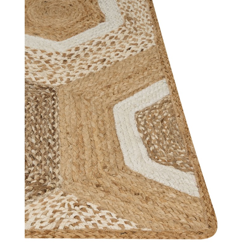 Dywan z juty 160 x 230 cm beżowy BASOREN Dywan z juty 160 x 230 cm beżowy BASOREN