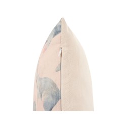 2 bawełniane poduszki dla dzieci w króliki 45 x 45 cm różowe RATIBIDA 2 bawełniane poduszki dla dzieci w króliki 45 x 45 cm różowe RATIBIDA
