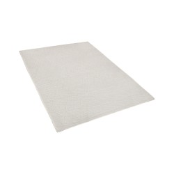 Dywan wełniany 80 x 150 cm złamana biel ERZIN Dywan wełniany 80 x 150 cm złamana biel ERZIN