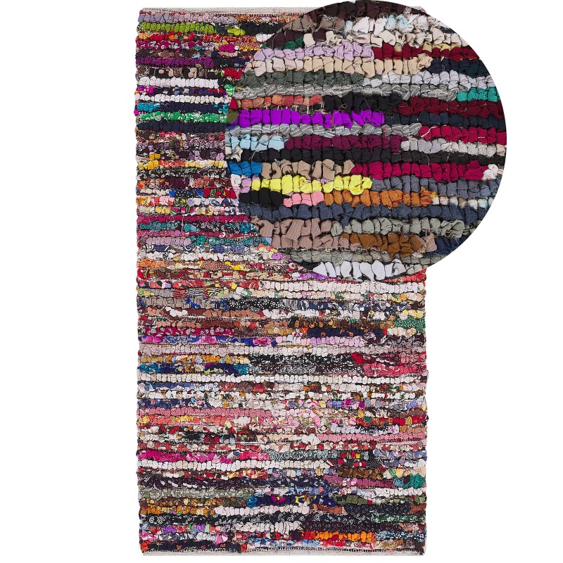 Dywan 80 x 150 cm wielokolorowy BAFRA Dywan 80 x 150 cm wielokolorowy BAFRA