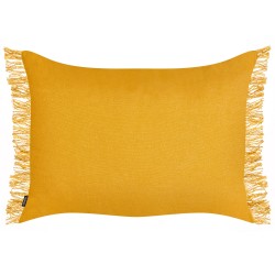 Zestaw 2 poduszek dekoracyjnych MABA Bawełna 50 x 35 cm Żółty Jednolity Zestaw 2 poduszek dekoracyjnych MABA Bawełna 50 x 35 cm Żółty Jednolity
