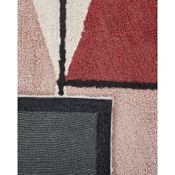 Dywan bawełniany 160 x 230 cm wielokolorowy PURNIA Dywan bawełniany 160 x 230 cm wielokolorowy PURNIA