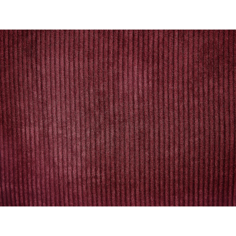Zestaw 2 poduszek dekoracyjnych ZINNIA Sztruks 47 x 27 cm Burgundowy Jednolity Zestaw 2 poduszek dekoracyjnych ZINNIA Sztruks 47 x 27 cm Burgundowy Jednolity