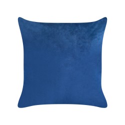 Zestaw 2 poduszek dekoracyjnych TALINUM Welur 45 x 45 cm Niebieski Wzór zwierzęcy Zestaw 2 poduszek dekoracyjnych TALINUM Welur 45 x 45 cm Niebieski Wzór zwierzęcy