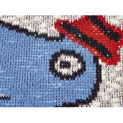 2 bawełniane poduszki dla dzieci z motywem dinozaura 45 x 45 cm beżowo-niebieskie GAMBIR 2 bawełniane poduszki dla dzieci z motywem dinozaura 45 x 45 cm beżowo-niebieskie GAMBIR
