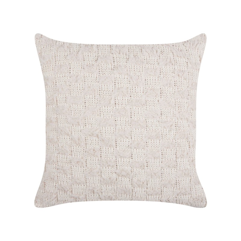 Poduszka dekoracyjna BASALIM 45 x 45 cm Beżowy Jednolity Poduszka dekoracyjna BASALIM 45 x 45 cm Beżowy Jednolity