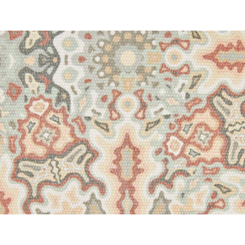 Zestaw 2 poduszek dekoracyjnych VRIESEA 45 x 45 cm Kolorowy Wzór abstrakcyjny Zestaw 2 poduszek dekoracyjnych VRIESEA 45 x 45 cm Kolorowy Wzór abstrakcyjny