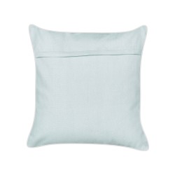 Poduszka dekoracyjna CERAMIUM Welur 45 x 45 cm Błękitny Wzór kwiatowy Poduszka dekoracyjna CERAMIUM Welur 45 x 45 cm Błękitny Wzór kwiatowy