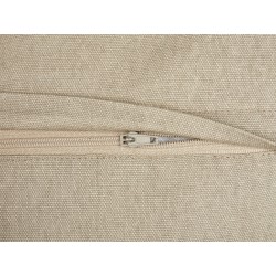 Zestaw 2 poduszek dekoracyjnych VELLEIA Bawełna 45 x 45 cm Beżowoszary Wzór geometryczny Zestaw 2 poduszek dekoracyjnych VELLEIA Bawełna 45 x 45 cm Beżowoszary Wzór geometryczny