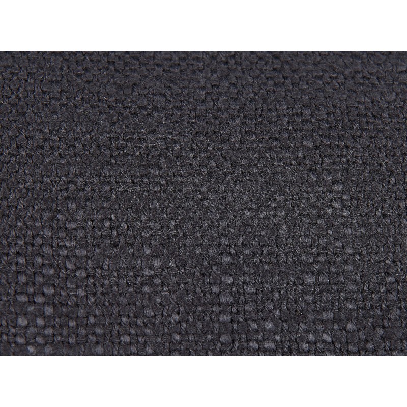 Zestaw 2 poduszek dekoracyjnych LYTHRUM Bawełna 45 x 45 cm Czarny Jednolity Zestaw 2 poduszek dekoracyjnych LYTHRUM Bawełna 45 x 45 cm Czarny Jednolity