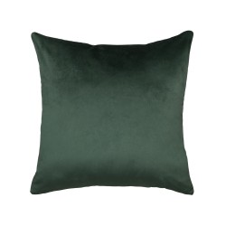 Zestaw 2 poduszek dekoracyjnych ASTILBE Welur 45 x 45 cm Ciemnozielony Wzór roślinny Zestaw 2 poduszek dekoracyjnych ASTILBE Welur 45 x 45 cm Ciemnozielony Wzór roślinny