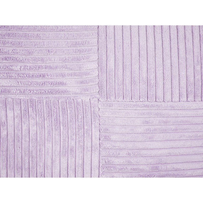 Zestaw 2 poduszek dekoracyjnych MILLET Sztruks 30 x 50 cm Fioletowy Wzór geometryczny Zestaw 2 poduszek dekoracyjnych MILLET Sztruks 30 x 50 cm Fioletowy Wzór geometryczny