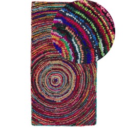 Dywan 80 x 150 cm wielokolorowy MALATYA Dywan 80 x 150 cm wielokolorowy MALATYA