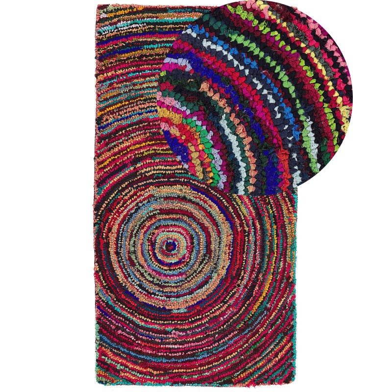 Dywan 80 x 150 cm wielokolorowy MALATYA
