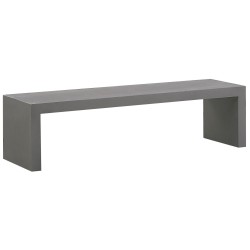 Ławka ogrodowa TARANTO 150 cm Beton Szary Ławka ogrodowa TARANTO 150 cm Beton Szary