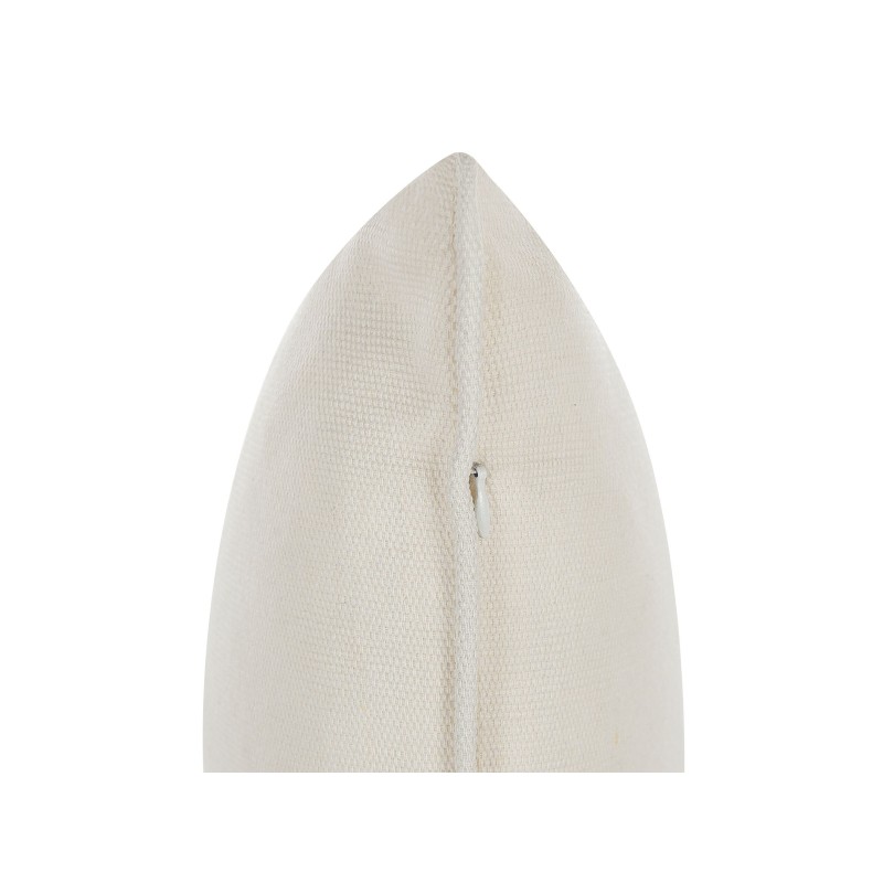 Zestaw 2 poduszek dekoracyjnych HELIOTROPE 30 x 50 cm Biały Jednolity