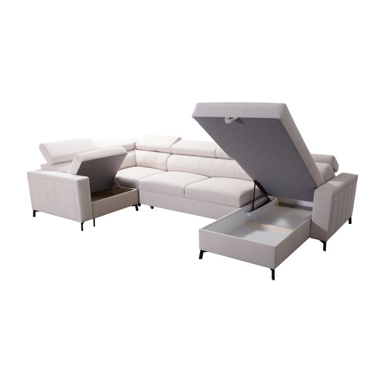 U-förmiges Ecksofa Arco V Maxi - luxuriöser Komfort und Multifunktionalität U-förmiges Ecksofa Arco V Maxi - luxuriöser Komfort und Multifunktionalität