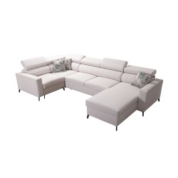 Sofá esquinero en forma de U Arco V Maxi - lujo, confort y multifuncionalidad.