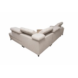 Venna VII corner sofa with a sleeping function, USB port, and opening bar Plush, Avra 6 Venna VII corner sofa with a sleeping function, USB port, and opening bar Plush, Avra 6